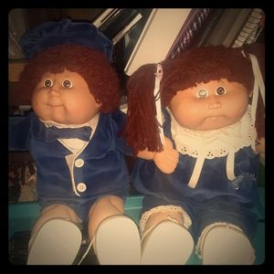 Vintage cabbage patch twins